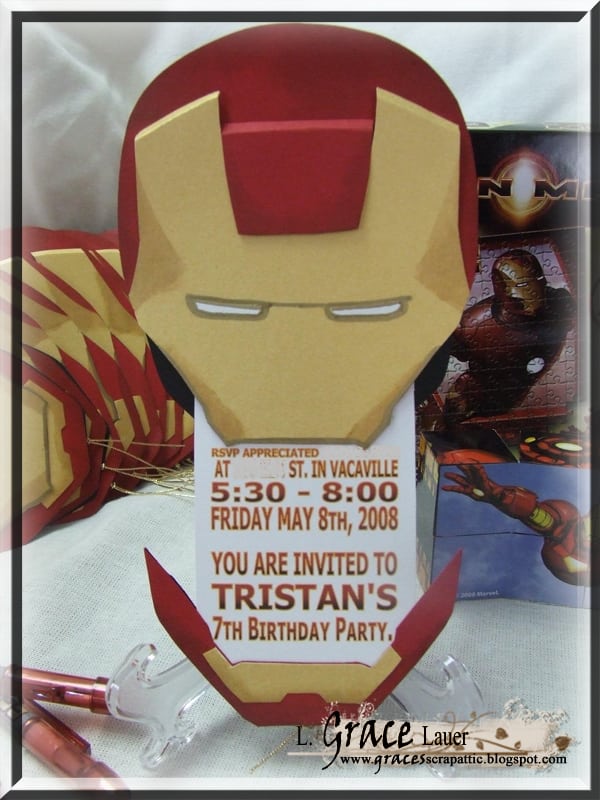Transformer Party Invitations