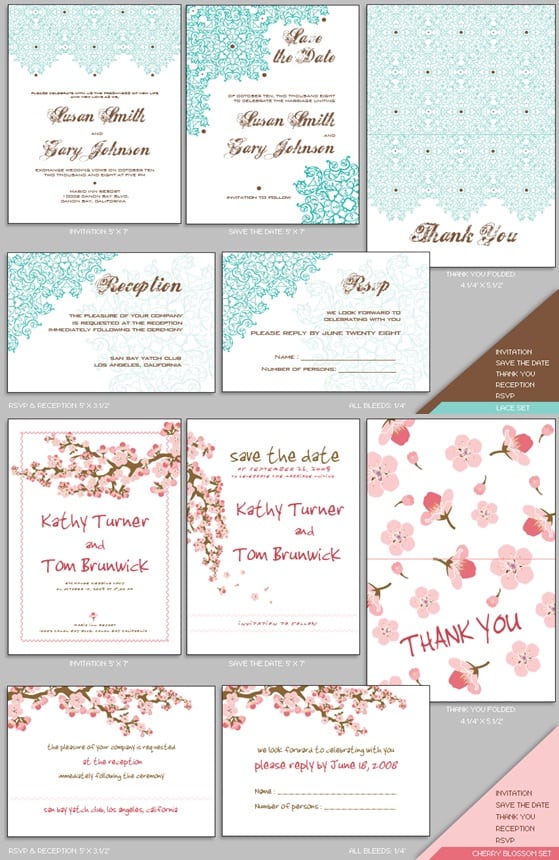 Wedding Invitation Free Templates Designs