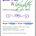 Wedding Rehearsal Dinner Invitation Template Free