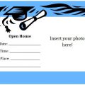 Word Graduation Invitation Template Free Downloads