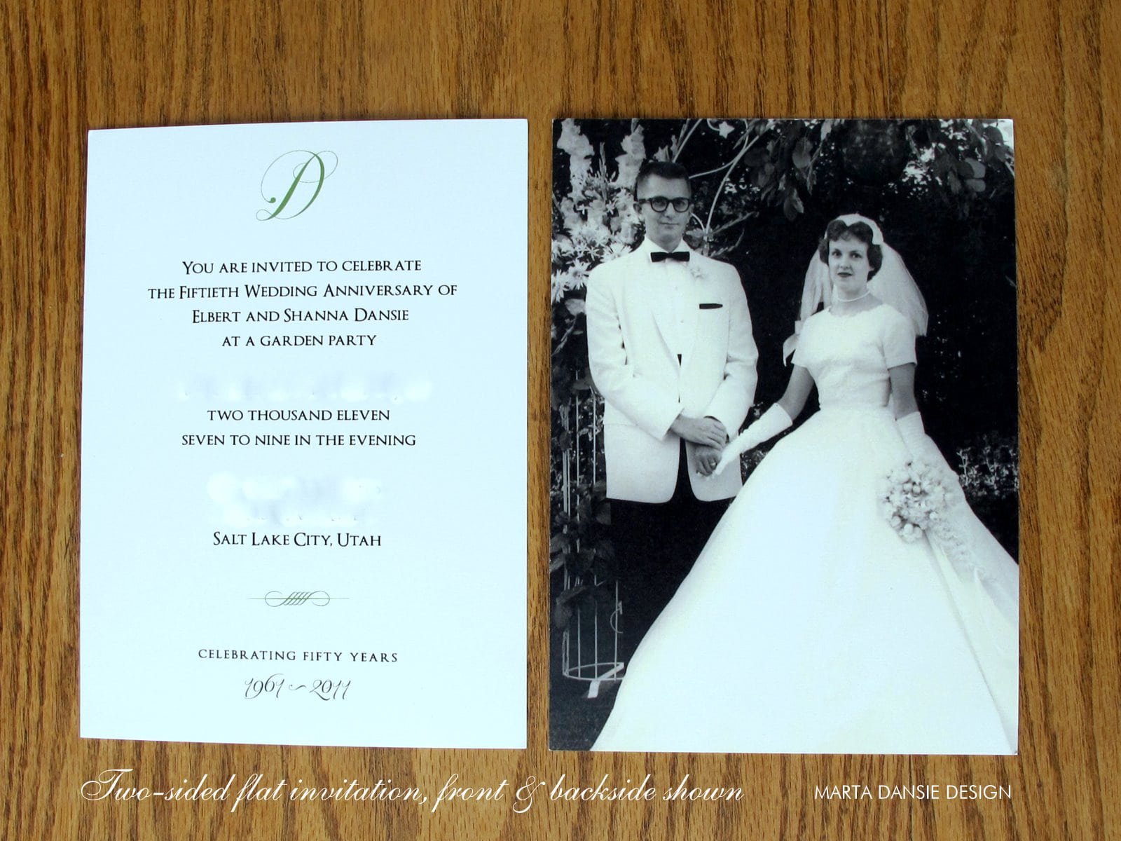 60th Anniversary Invitation Template