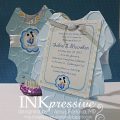 Mickey Mouse Christening Invitation