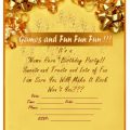 Bithday Invitation Template Free