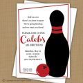 Bowling Party Invitation