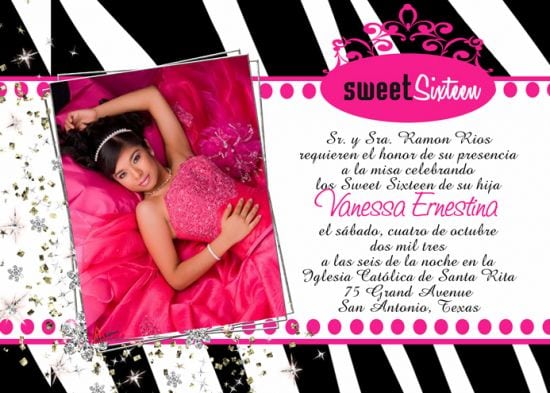 Cheap Purple Quinceanera Invitations