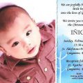 Christening Invitation Cards