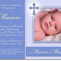 Baptism Invitation Free Template