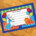 Dinosaur Birthday Invitation