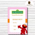 Elmo Invitation Download