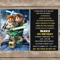 Email Invitation Star Wars Lego