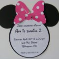 Email Minnie Mouse Invitation Template Free