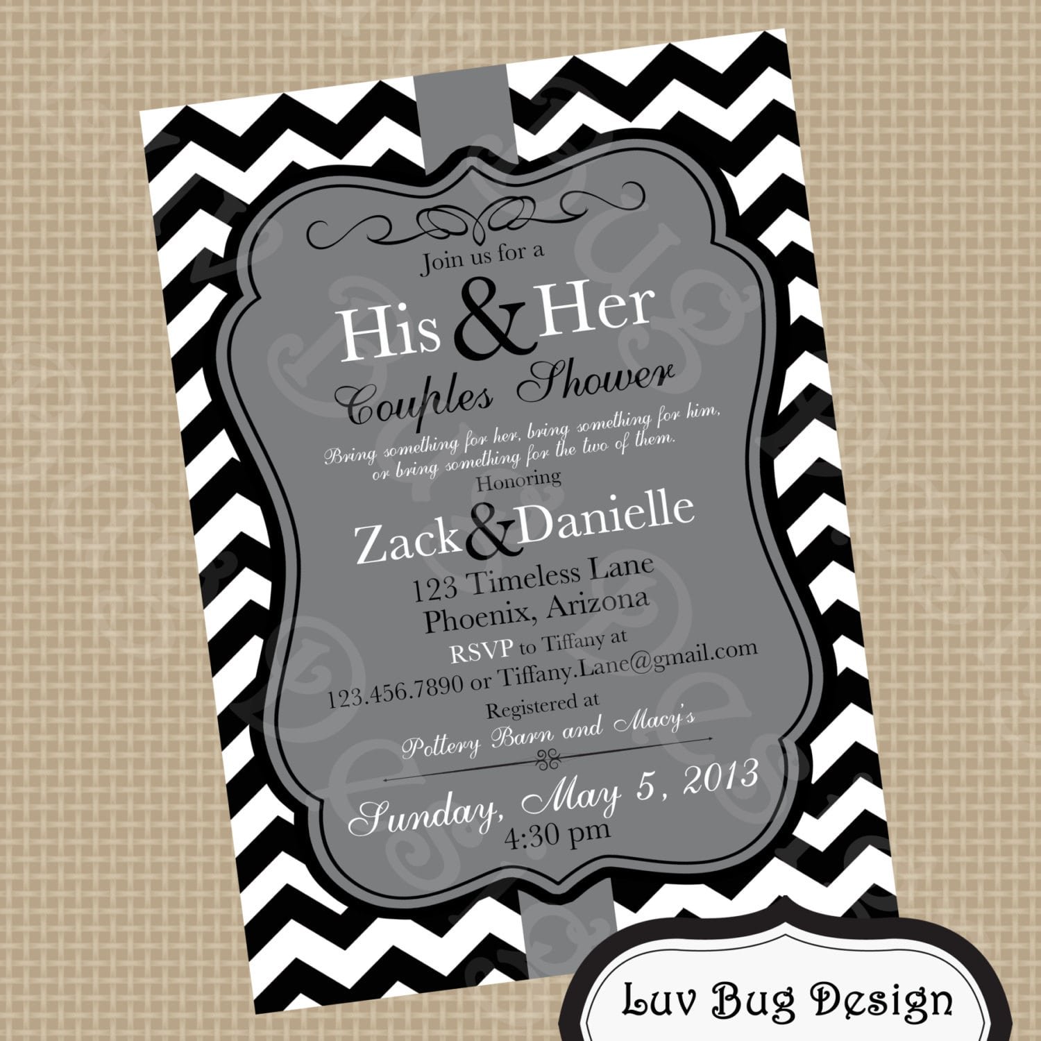 Free Baby Shower Invitation For Couples Template