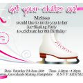 Free Skating Invitation Template