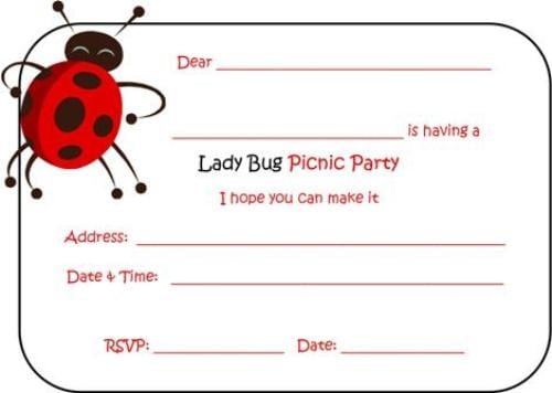 Free Party Invitation Templates To Print
