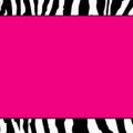 Zebra Baby Shower Invitation Template