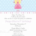 Free Princess Tea Party Invitation