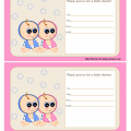 Printable Baby Shower Invitation For Boys