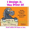 Free Printable Horse Invitation