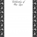 Printable Black And White Birthday Invitation Template
