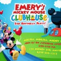 Free Printable Mickey Party Invitation