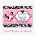 Free Printable Minnie Invitation