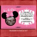 Minnie Mouse Baby Shower Invitation Printable