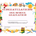 Free Preschool Graduation Invitation Template
