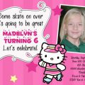 Cowgirl Hello Kitty Invitation