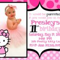 Hello Kitty Invitation Pictures