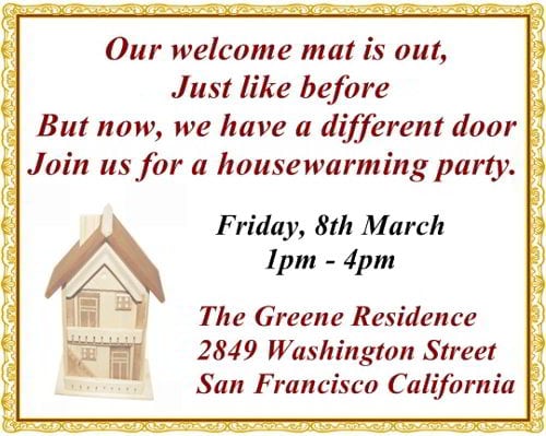 House Warming Ceremony Invitation Format