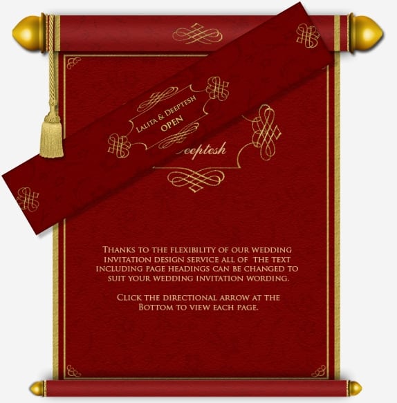 Indian Invitation Cards
