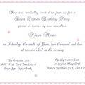 Invitation Card For Sweet 16