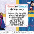 Mickey Mouse Photo Invitation