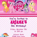 Pony Party Invitation Free Printable