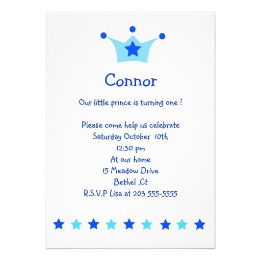 Prince Birthday Invitation Free
