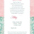 Princess Tea Party Invitation