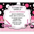 Free Printable 10th Birthday Party Invitation