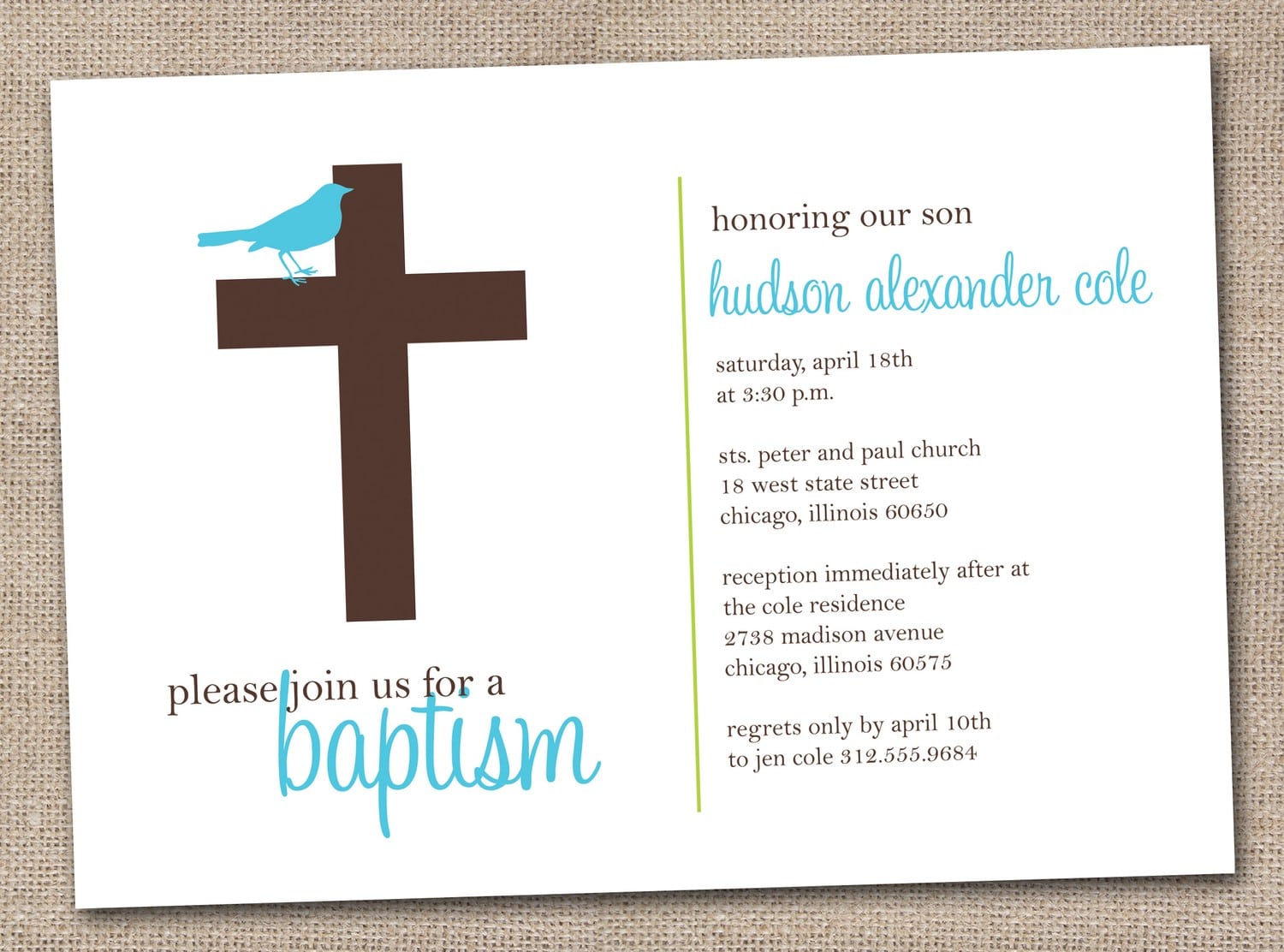 Printable Baptism Invitation Cards Free