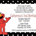 Printable Elmo Bday Invitation