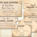 Printable Ticket Wedding Invitation