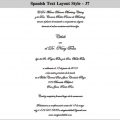 Sample Of Wedding Invitation In Spanish