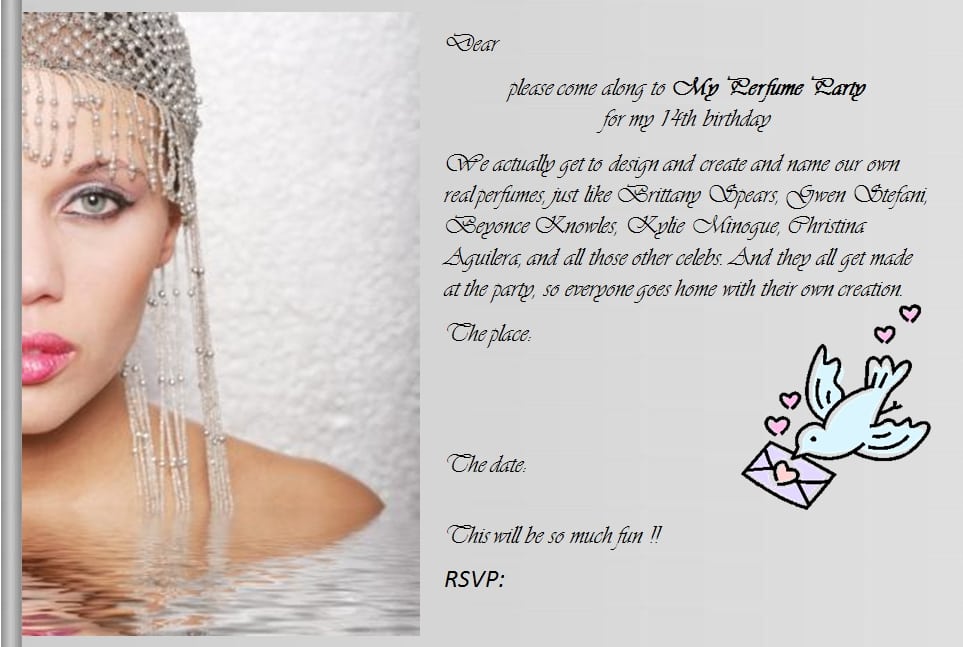 14th Birthday Party Invitation Templates