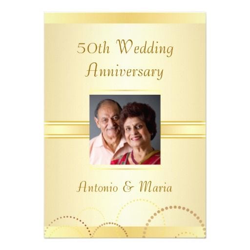 Cheap Anniversary Invitations 50th