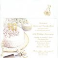 50th Wedding Anniversary Invitation Template Free