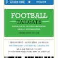 Printable Ticket Invitation Template