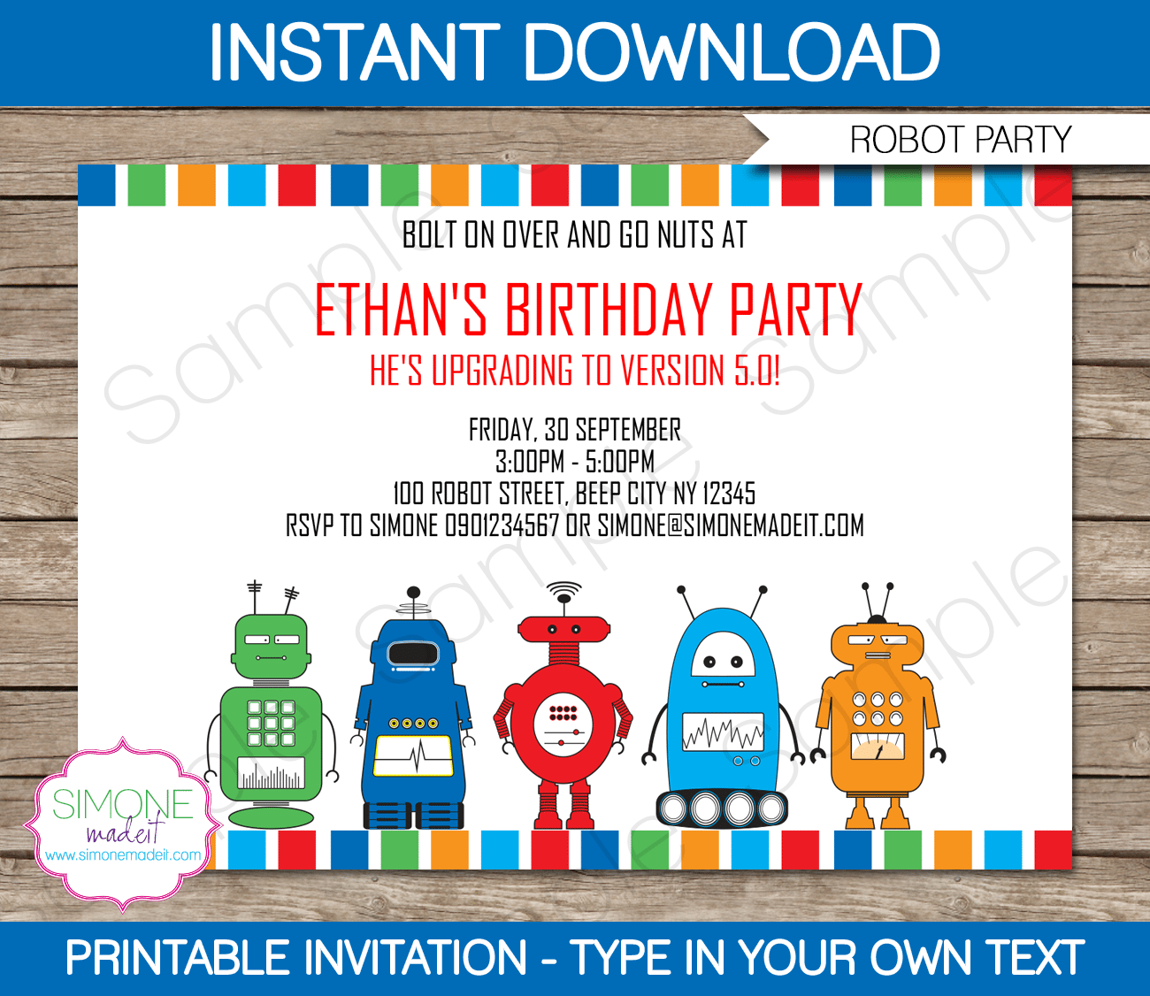 Free Printable Party Invitation Templates Mac