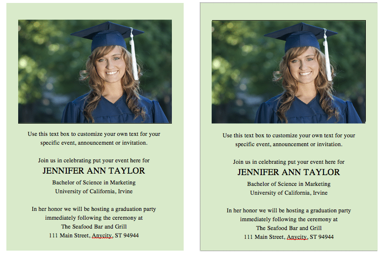 Graduation Invitation Template Free