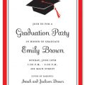 Sample Graduation Party Invitation