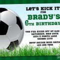 Soccer Invitation Template