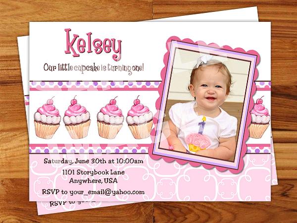 1st Birthday Invitation Free Samples